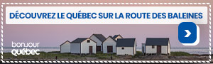 Découvrez le Québec sur la route des Baleines 